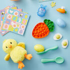 Easter Carrot Push Popper Fidget Toy image number 2